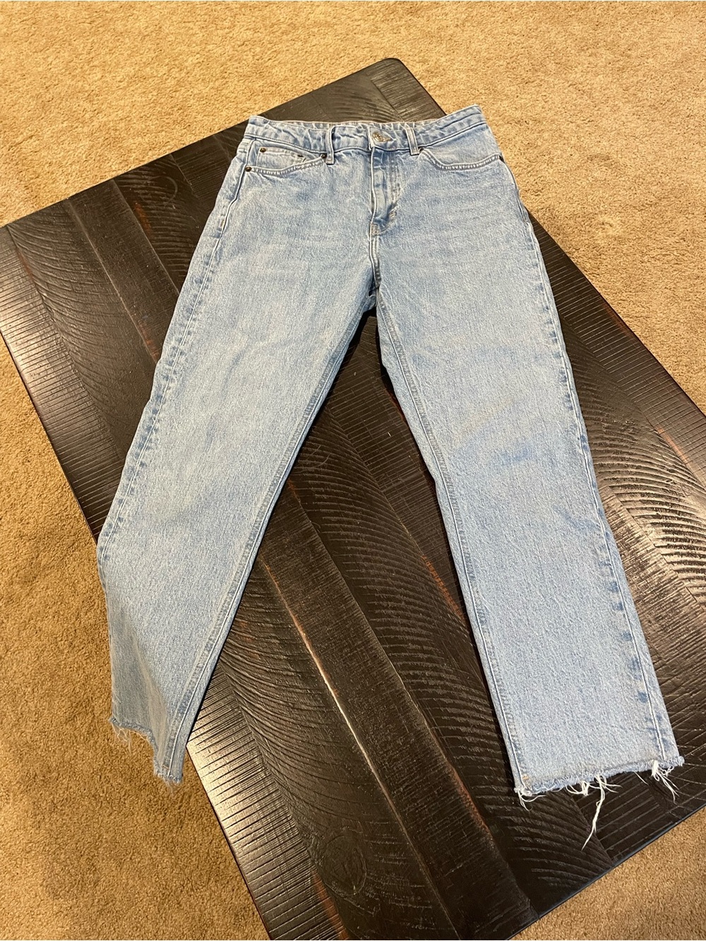 Top Shop Women's Straight-Leg Jeans